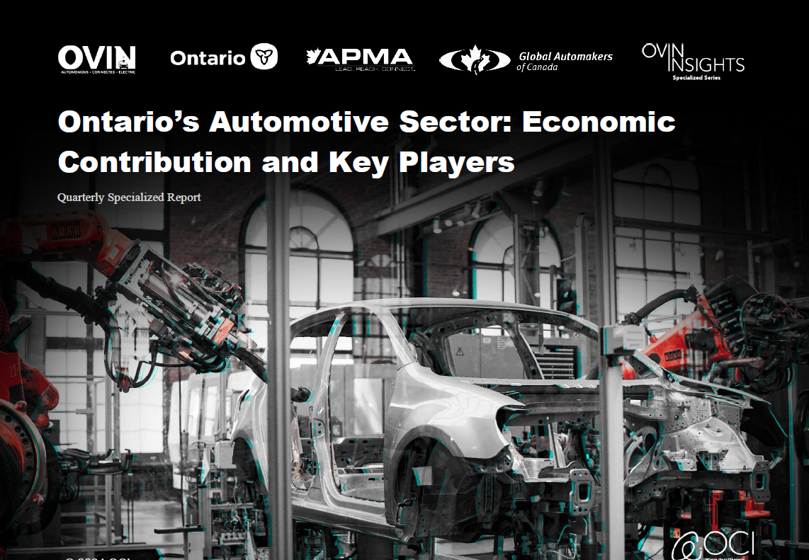 Ontario’s Automotive Sector: Economic Contribution and Key Players